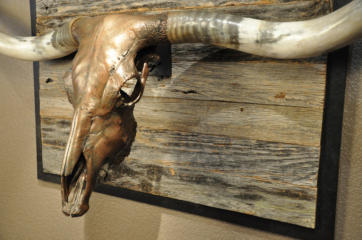 DOLLY DIAMOND - 6' 2" Longhorn Skull