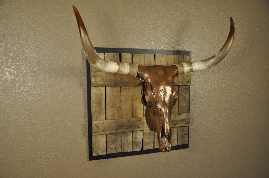 COPPERHEAD - 3' 3" Longhorn Skull