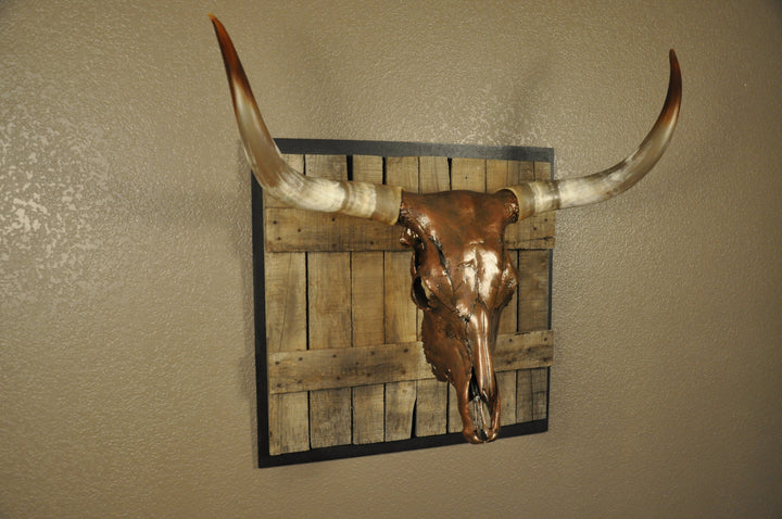 COPPERHEAD - 3' 3" Longhorn Skull
