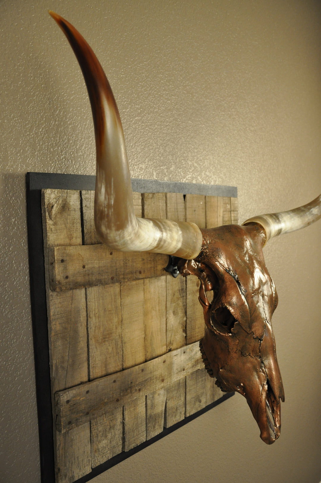 COPPERHEAD - 3' 3" Longhorn Skull