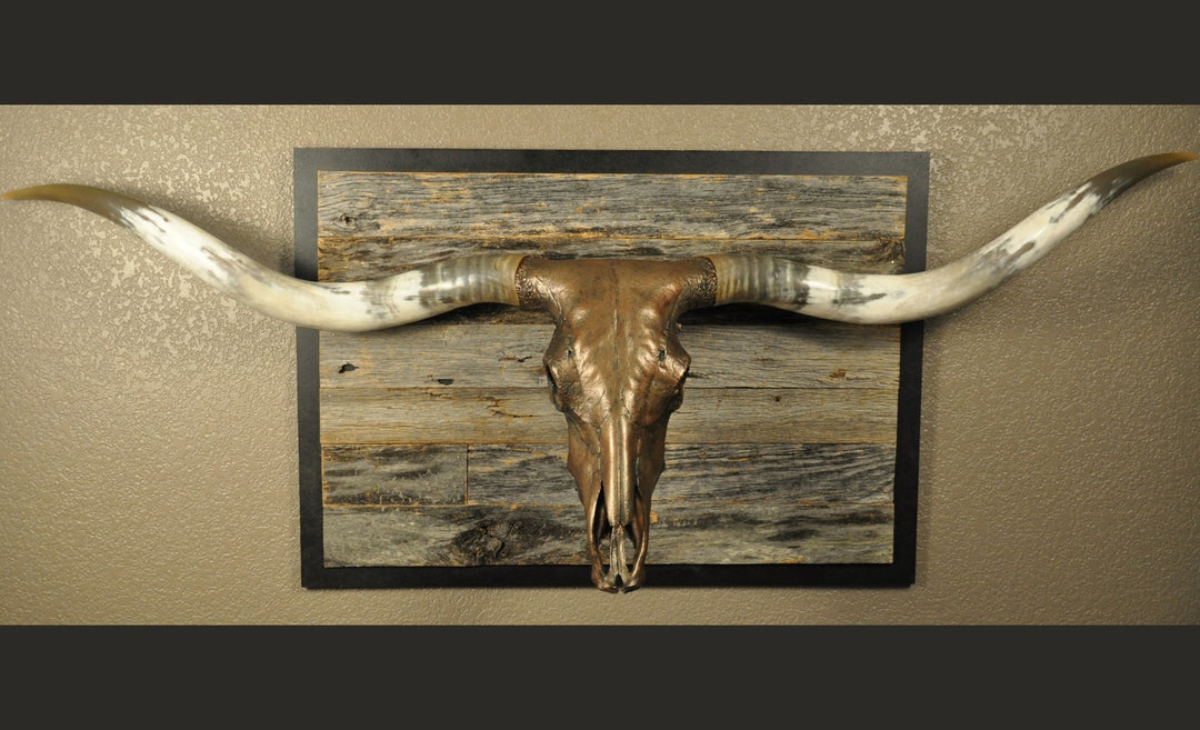 DOLLY DIAMOND - 6' 2" Longhorn Skull